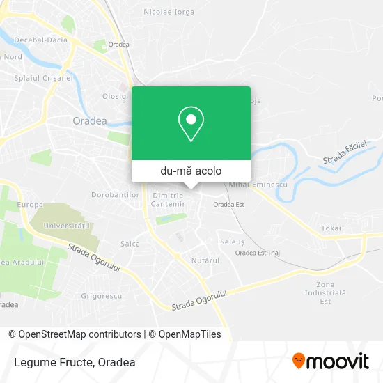 Hartă Legume Fructe