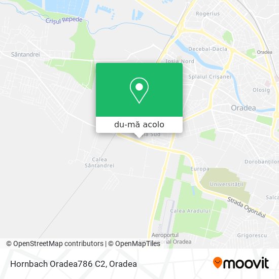 Hartă Hornbach Oradea786 C2