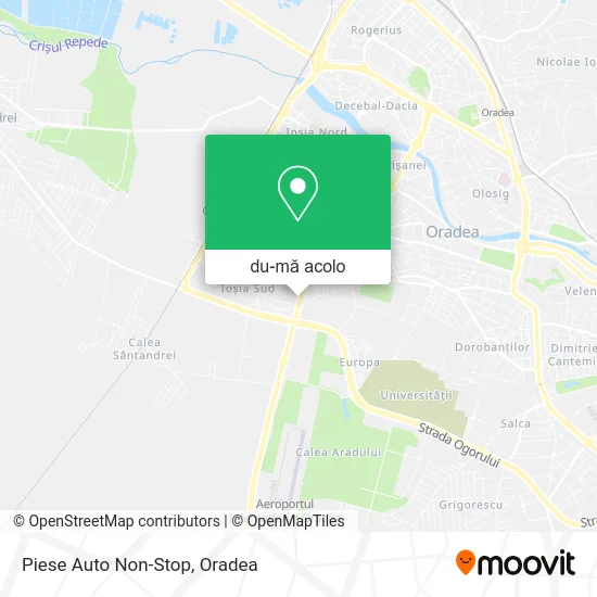 Hartă Piese Auto Non-Stop