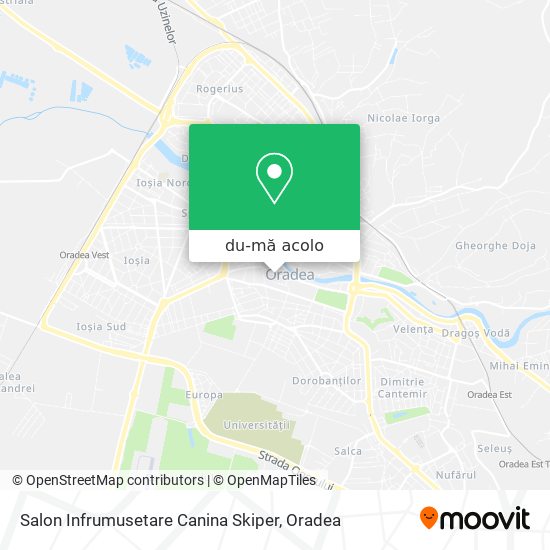 Hartă Salon Infrumusetare Canina Skiper