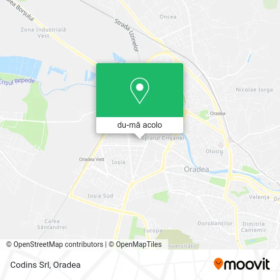 Hartă Codins Srl