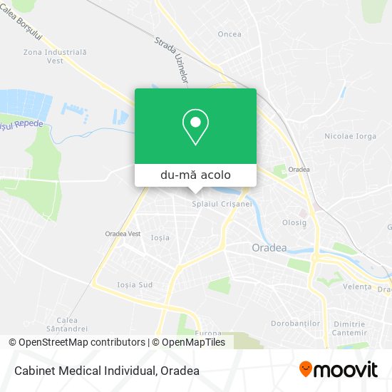 Hartă Cabinet Medical Individual