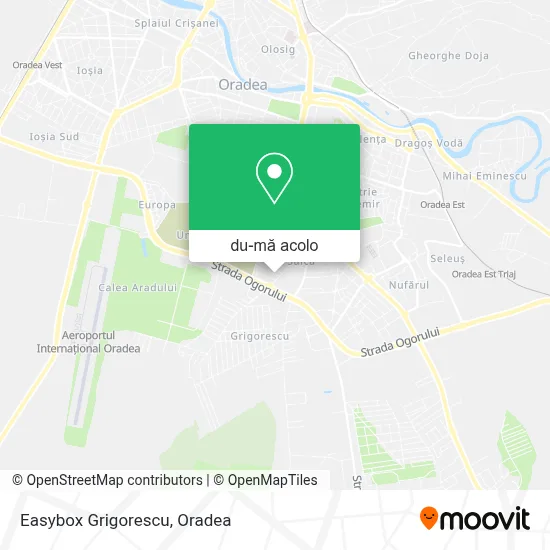 Hartă Easybox Grigorescu