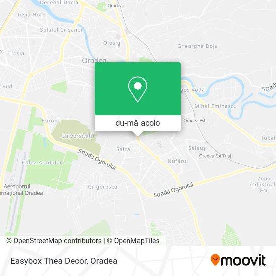Hartă Easybox Thea Decor