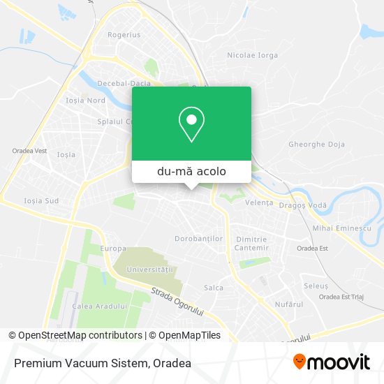 Hartă Premium Vacuum Sistem