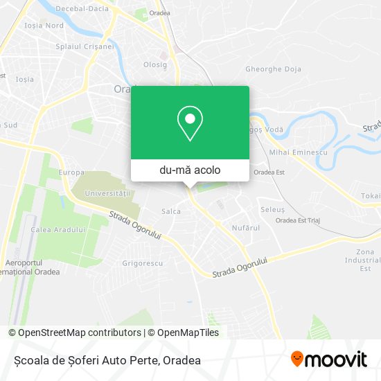 Hartă Școala de Șoferi Auto Perte