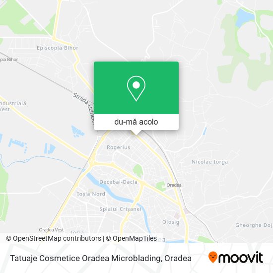 Hartă Tatuaje Cosmetice Oradea Microblading