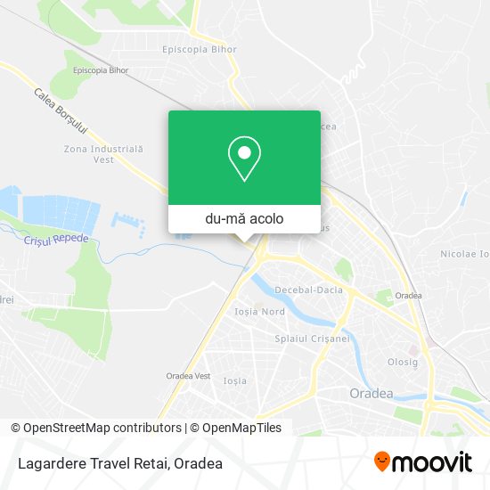 Hartă Lagardere Travel Retai