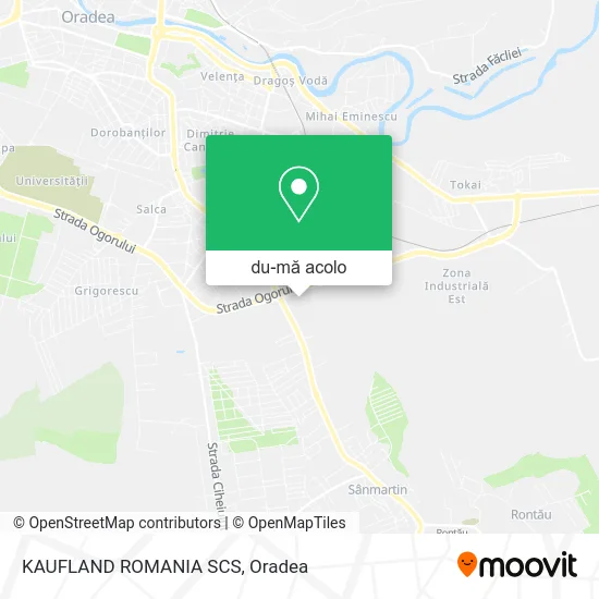 Hartă KAUFLAND ROMANIA SCS