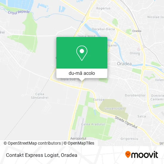 Hartă Contakt Express Logist