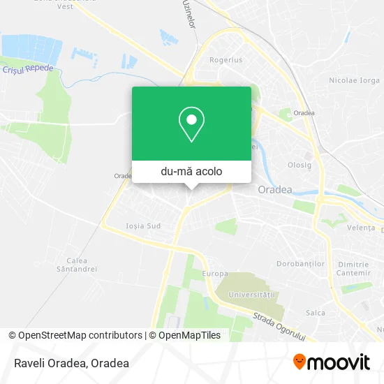 Hartă Raveli Oradea