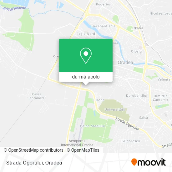 Hartă Strada Ogorului