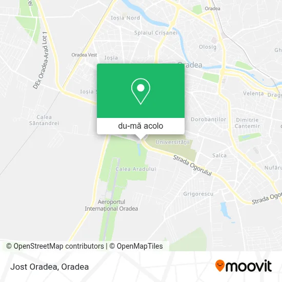 Hartă Jost Oradea