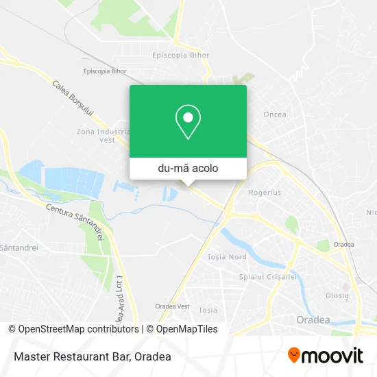 Hartă Master Restaurant Bar