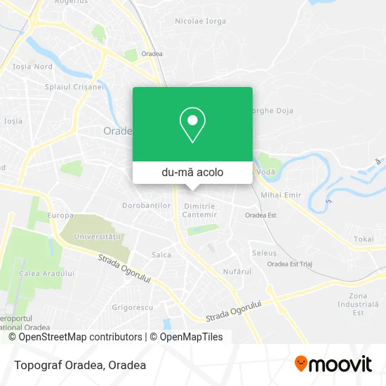 Hartă Topograf Oradea