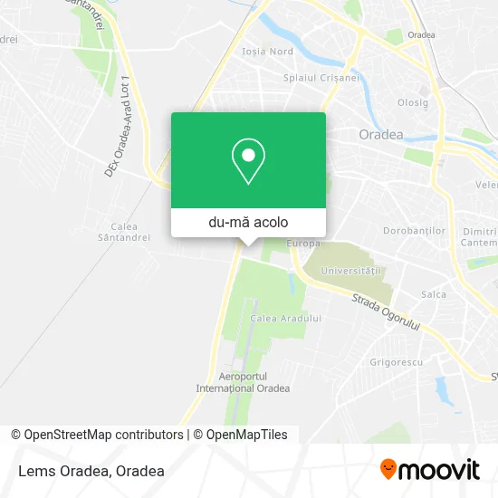 Hartă Lems Oradea
