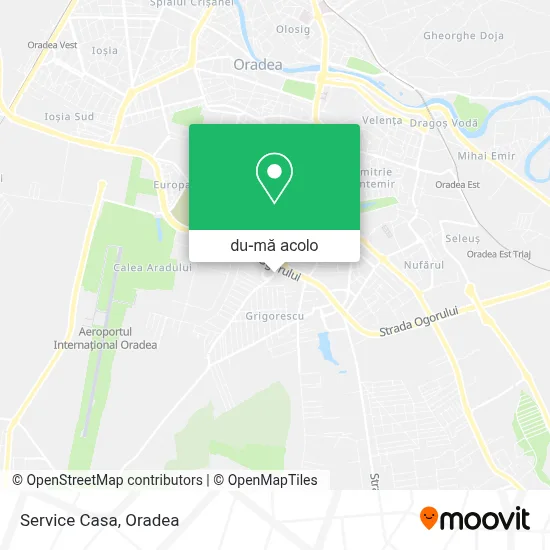 Hartă Service Casa