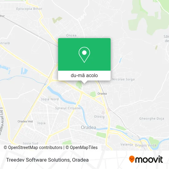 Hartă Treedev Software Solutions