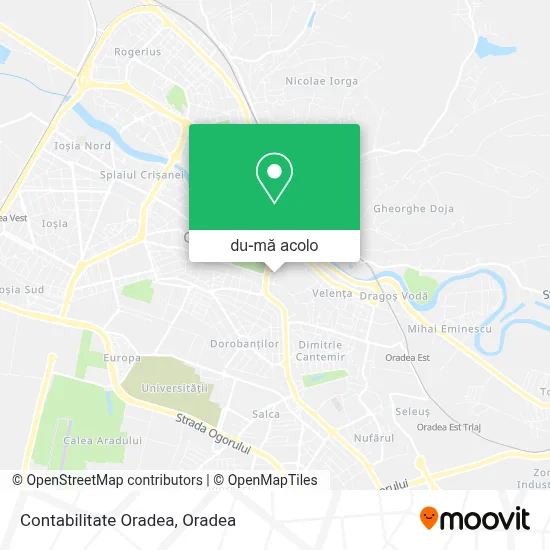 Hartă Contabilitate Oradea