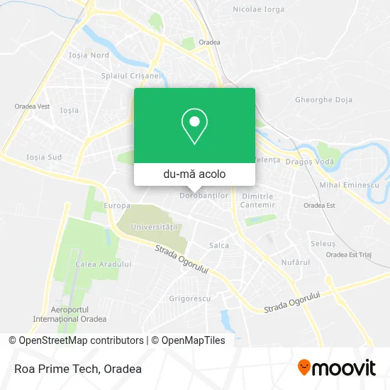 Hartă Roa Prime Tech