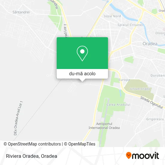 Hartă Riviera Oradea