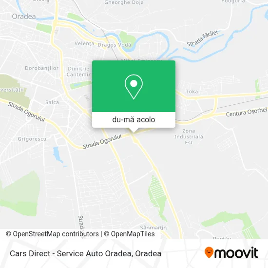 Hartă Cars Direct - Service Auto Oradea