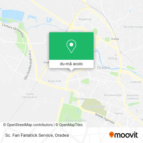 Hartă Sc. Fan Fanatick Service