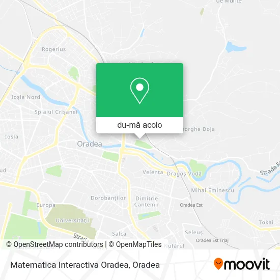 Hartă Matematica Interactiva Oradea