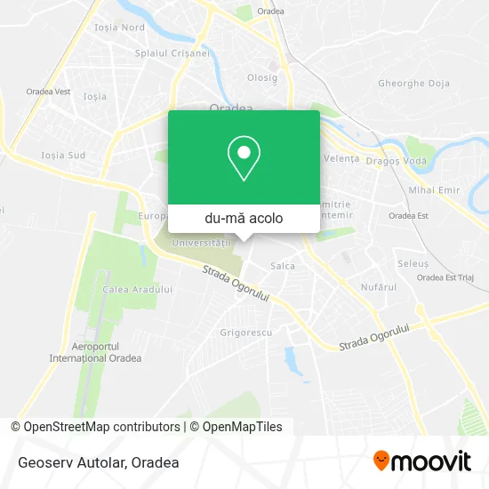 Hartă Geoserv Autolar