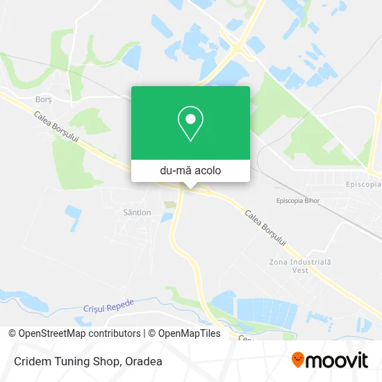 Hartă Cridem Tuning Shop