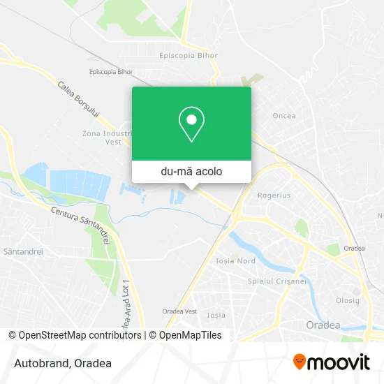 Hartă Autobrand