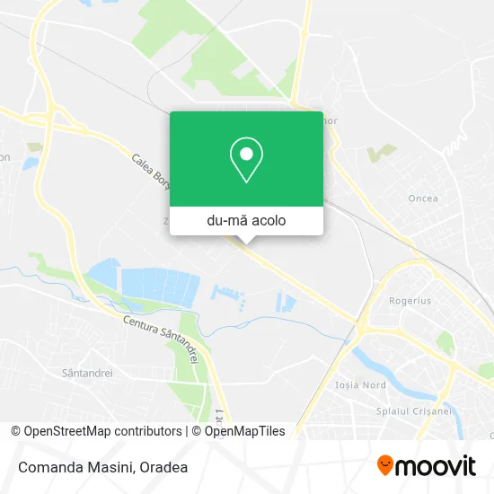 Hartă Comanda Masini