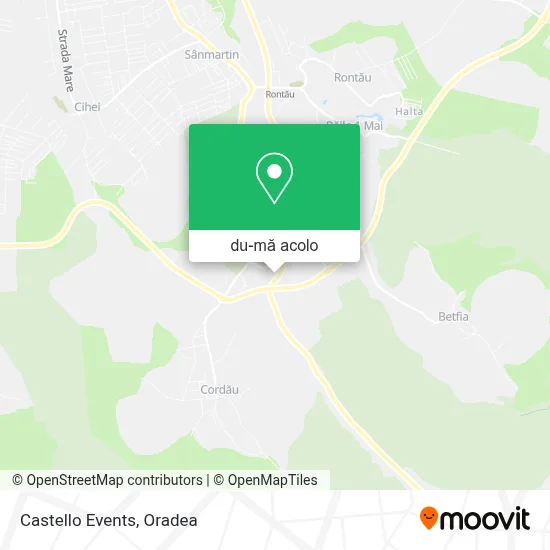 Hartă Castello Events