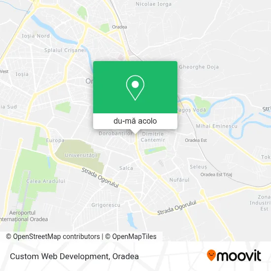 Hartă Custom Web Development