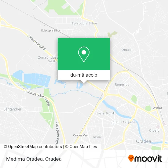 Hartă Medima Oradea