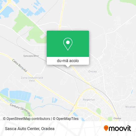 Hartă Sasca Auto Center