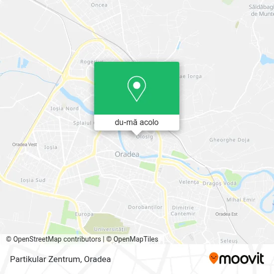 Hartă Partikular Zentrum