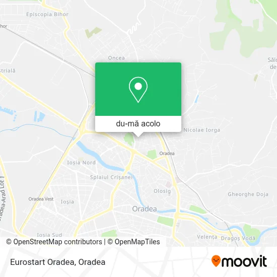 Hartă Eurostart Oradea