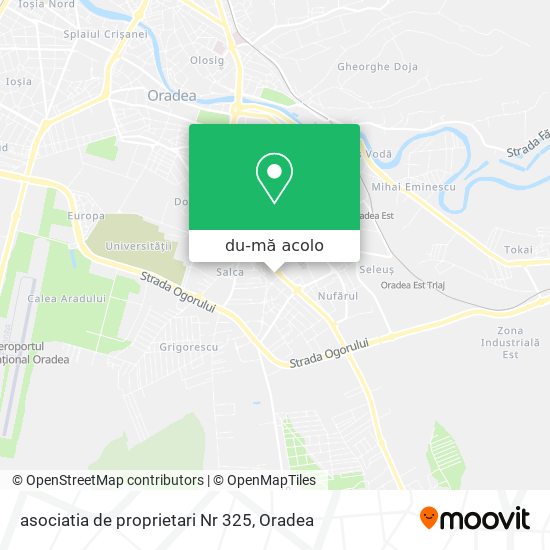 Hartă asociatia de proprietari Nr 325