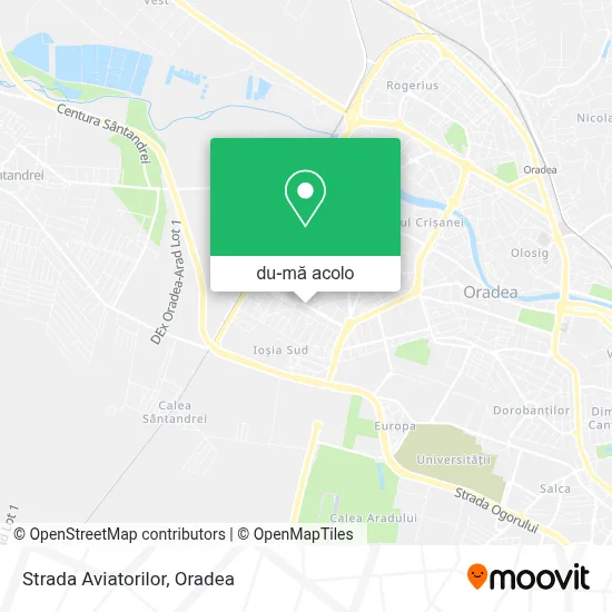 Hartă Strada Aviatorilor