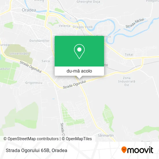 Hartă Strada Ogorului 65B