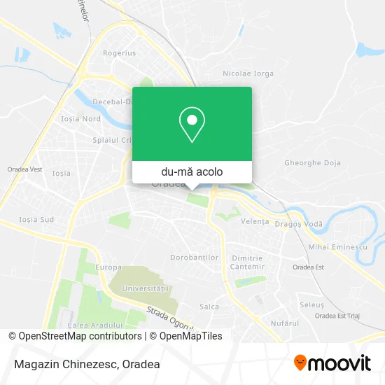 Hartă Magazin Chinezesc