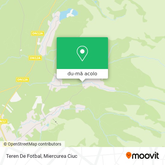 Hartă Teren De Fotbal