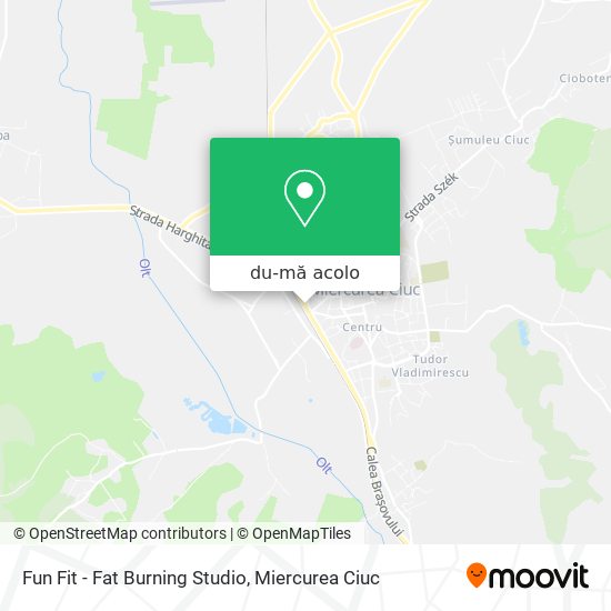 Hartă Fun Fit - Fat Burning Studio