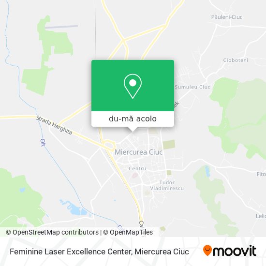 Hartă Feminine Laser Excellence Center