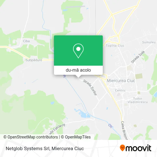 Hartă Netglob Systems Srl