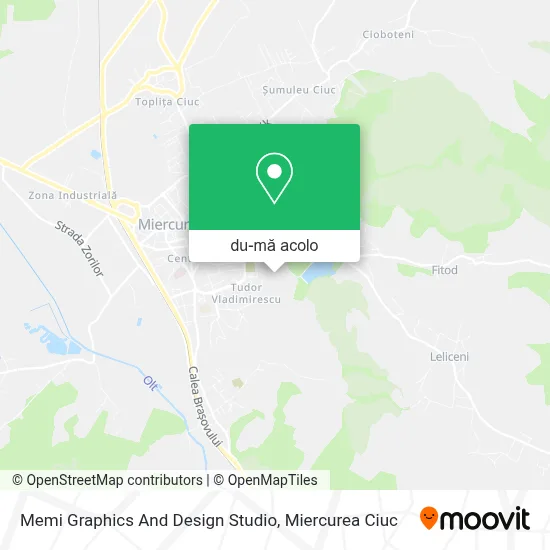 Hartă Memi Graphics And Design Studio