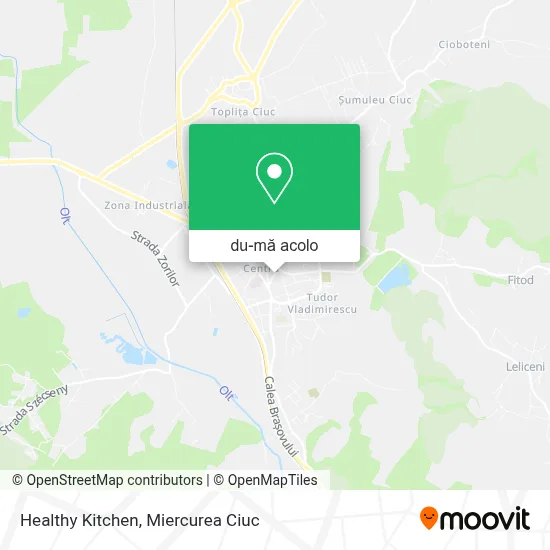 Hartă Healthy Kitchen