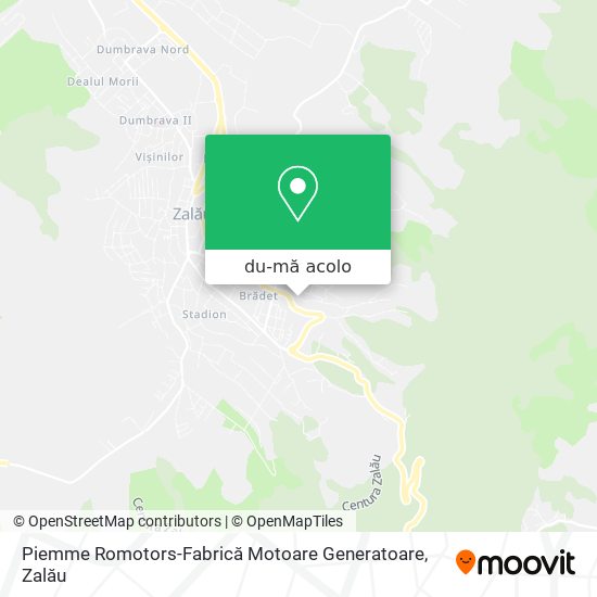 Hartă Piemme Romotors-Fabrică Motoare Generatoare