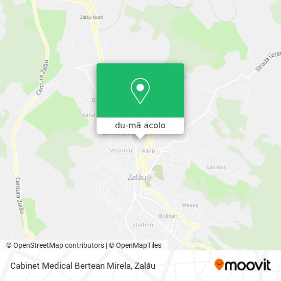 Hartă Cabinet Medical Bertean Mirela